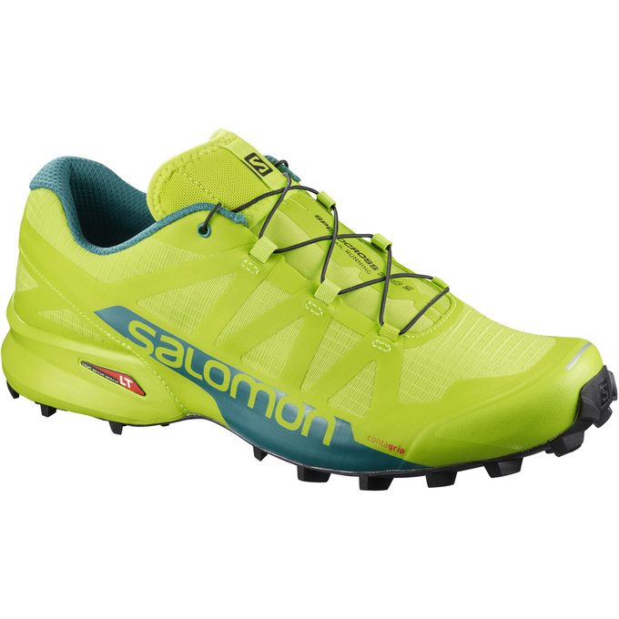 Salomon SPEEDCROSS PRO 2 Zapatillas Trail Running Hombre - Amarillo - Colombia (32958-HXEL)